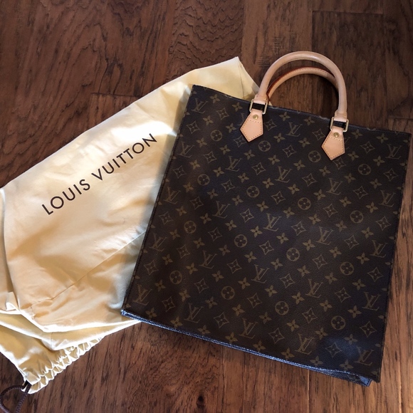 Auth LOUIS VUITTON Sac Plat Tote - Picture 3 of 16